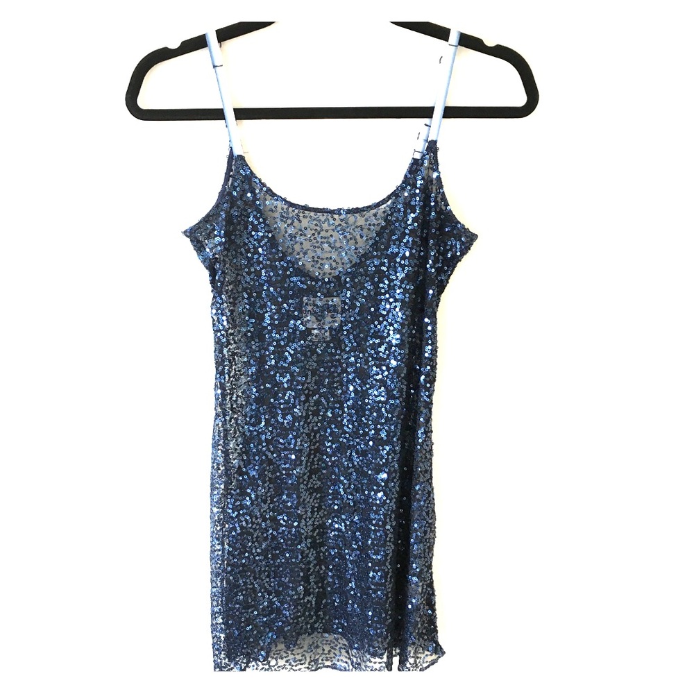 Intimately Free People Navy Sequin Dress